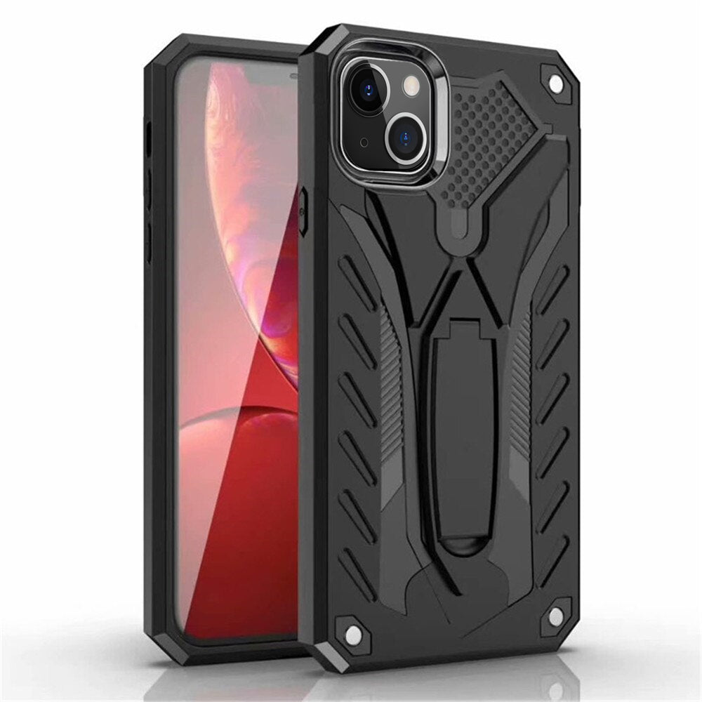 Rugged Kickstand Case for iPhone 15 Plus / 14 Plus Rugged Kickstand Case for iPhone 15 Plus / 14 Plus